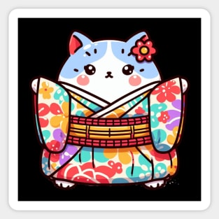 Japanese cat or Neko Sticker